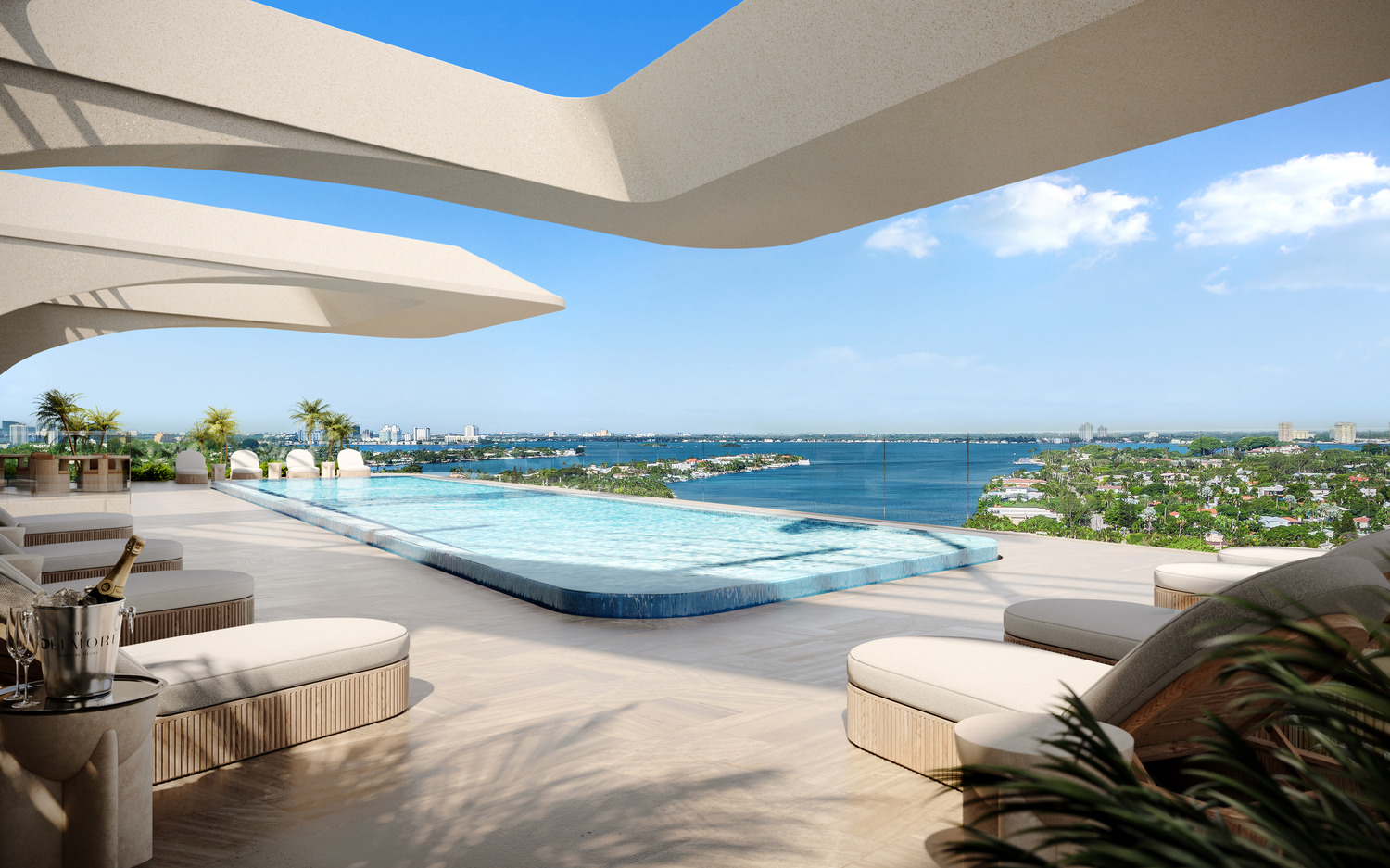 Inspired by organic elements such as carved sea forms, stones, and native flora, the spaces reflect a harmonious balance between the natural world and human touch.