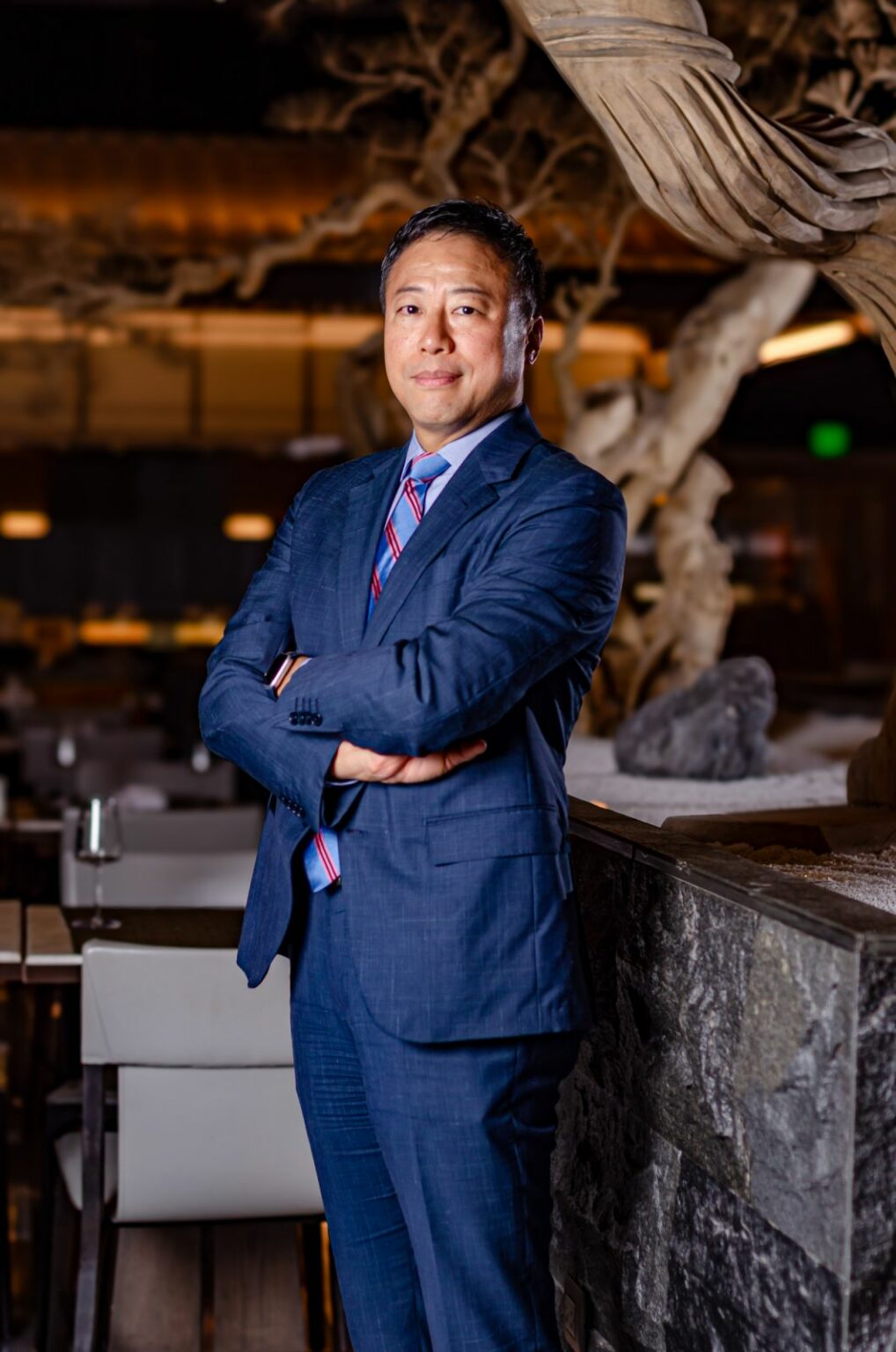Kikuhiko Okura visiting Hotel Okura Manila
