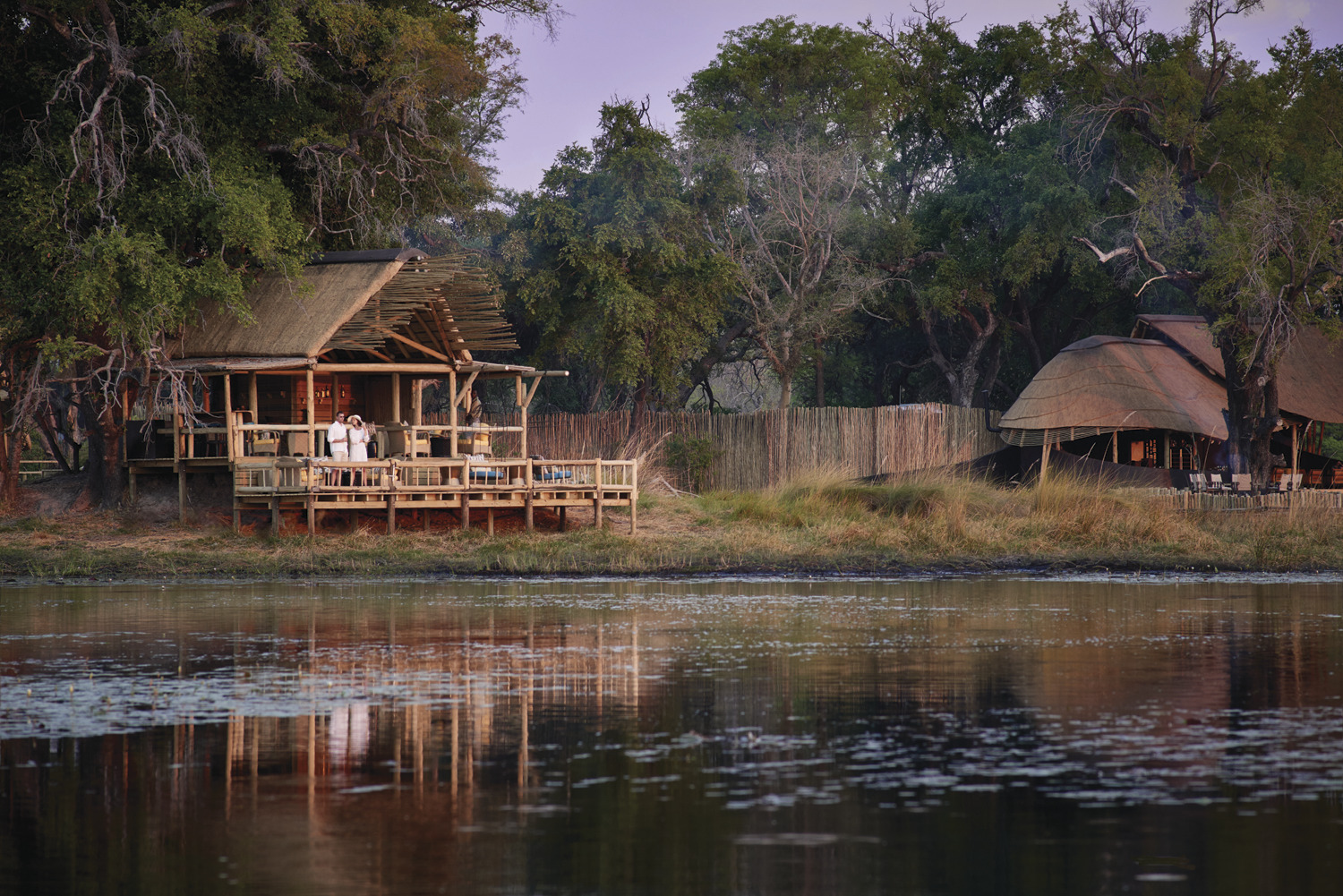 A luxury African safari lodge, characterised by design rooted in cultural nuance and bespoke details throughout.