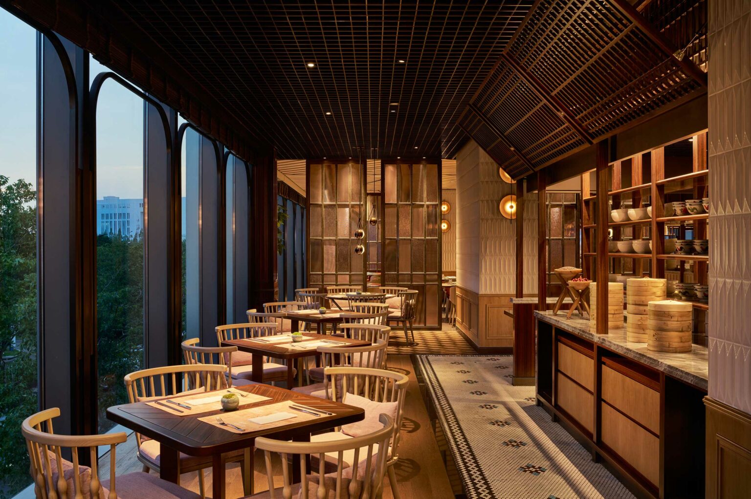 Hilton Shanghai Zhangjiang Science City China HBA Singapore Restaurant