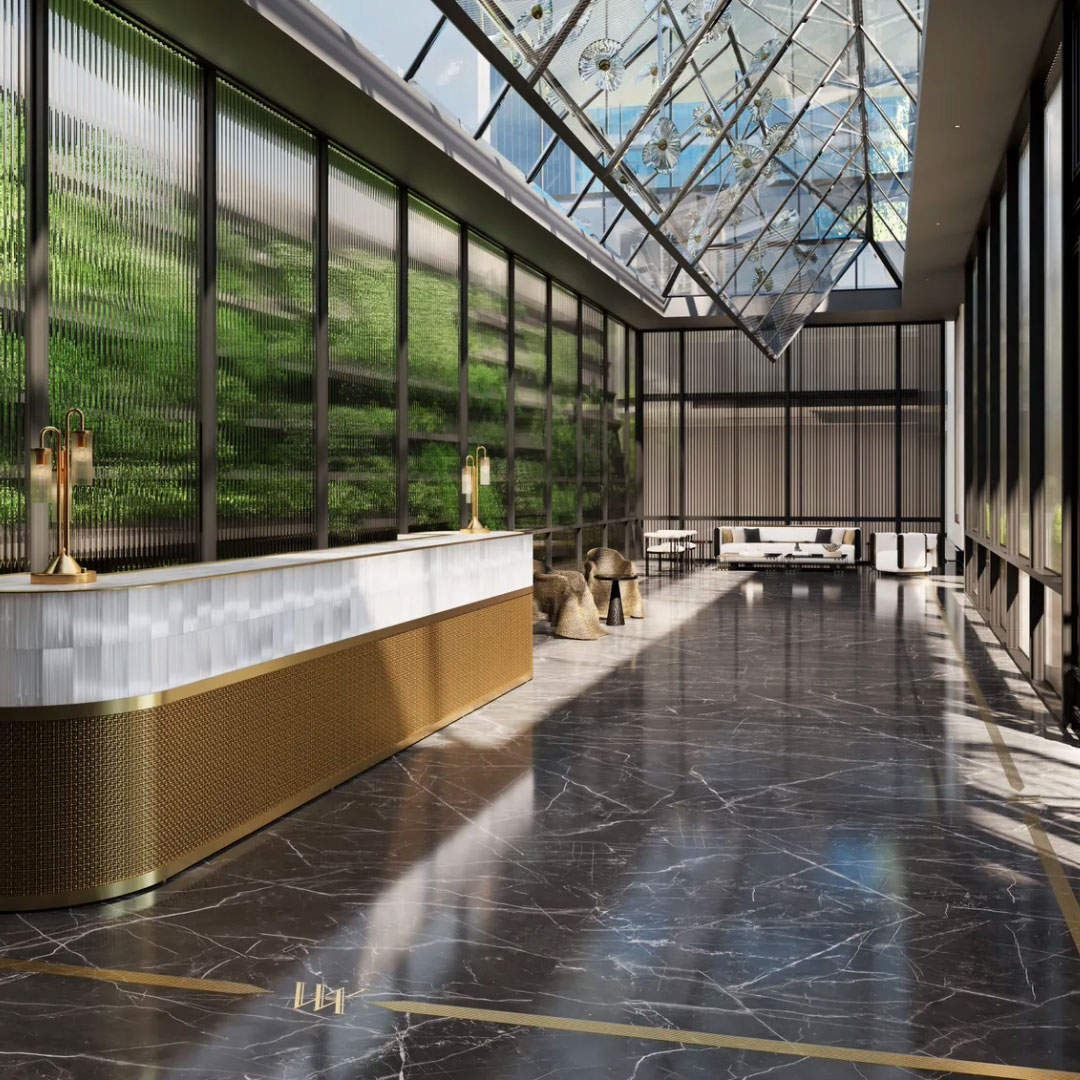Perspectives HBA-Waldorf-Astoria-Residences-Dubai-Business-Bay-Lobby